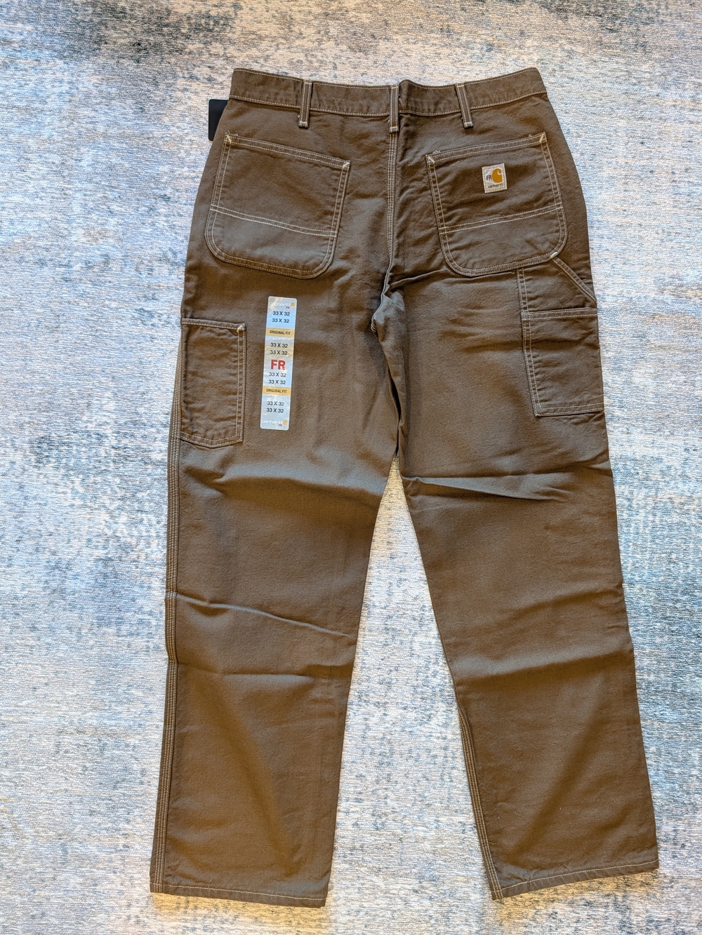Carhartt Flame Resistant Duck Work Dungaree Jeans 32x32 FR